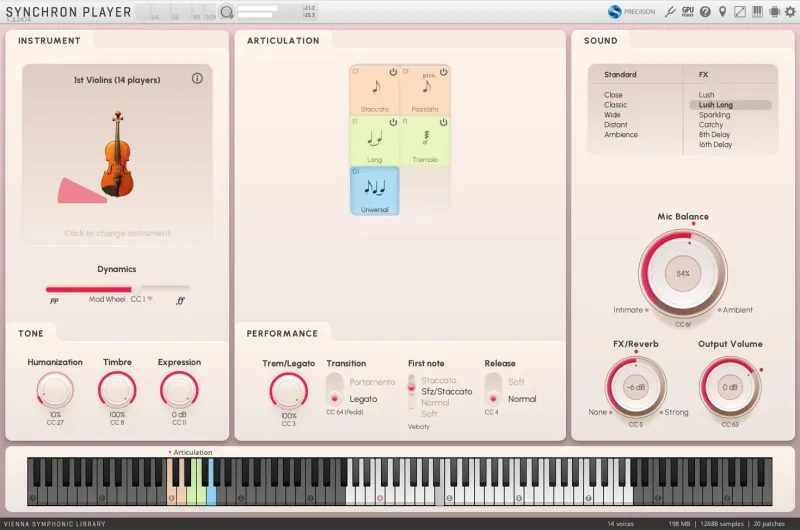 Vienna Symphonic Library Synchron Prime Strings II v1.1