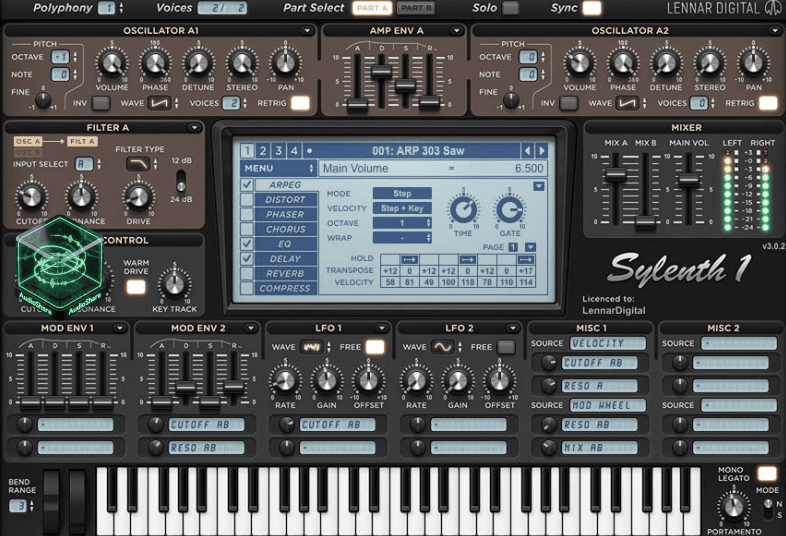 虚拟模拟VSTi合成器LennarDigital Sylenth1 插件一键安装版v3.067 支持Windows版