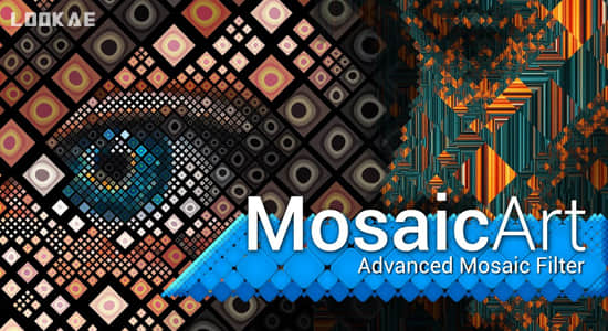 汉化高级马赛克动态平铺视觉特效 MosaicArt v1.1.3 Win