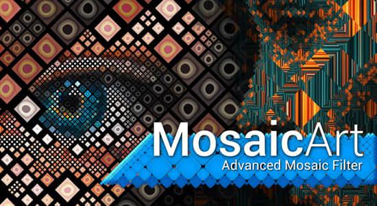 汉化高级马赛克动态平铺视觉特效 MosaicArt v1.1.3 Win