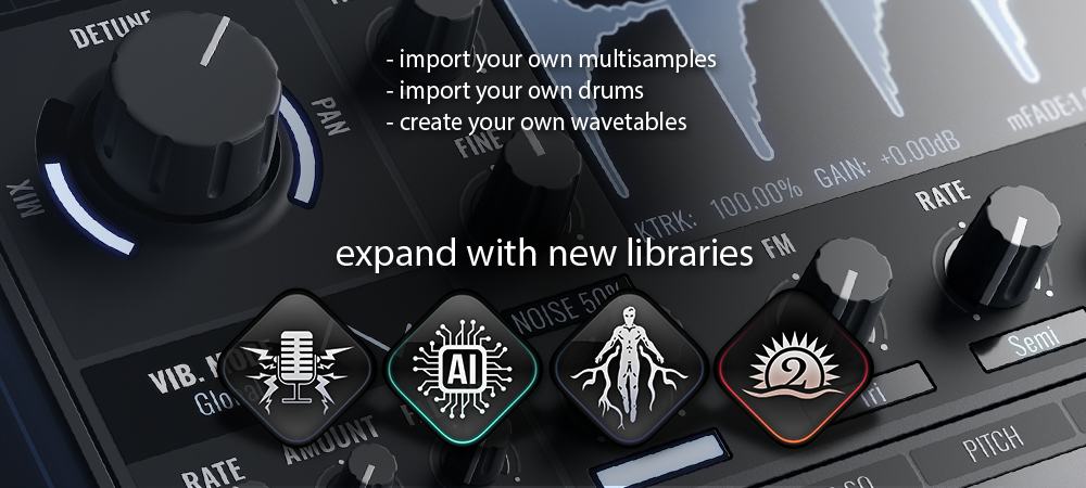 支持WIN/MAC版VPS Avenger复仇者电音合成器 VST编曲音源全套42GB+95套扩展安装使用教程！
