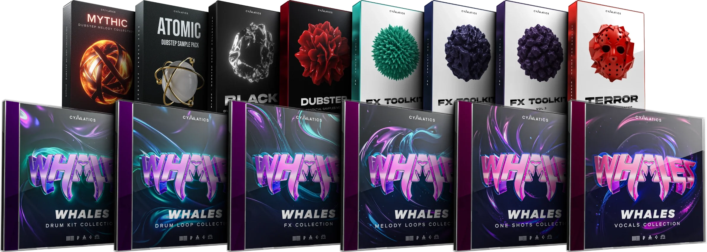 Cymatics &ndash; WHALES Artist Pack 顶级制作人音源库