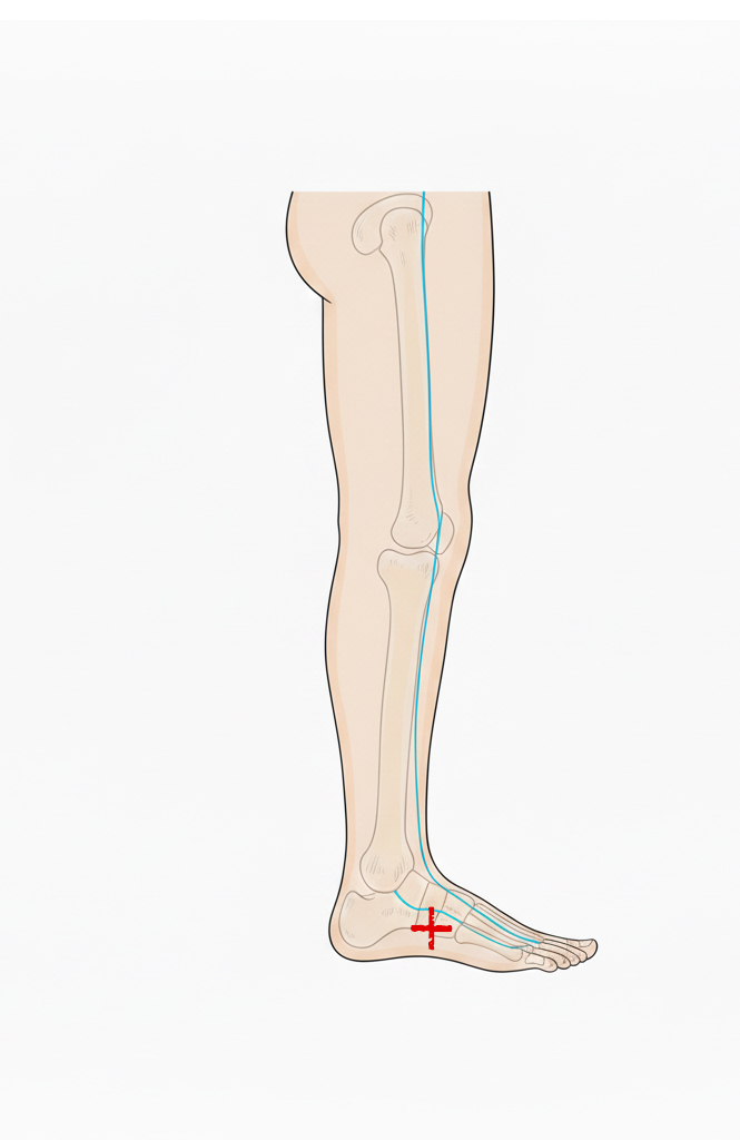 丘墟穴 / Qiuxu acupoint