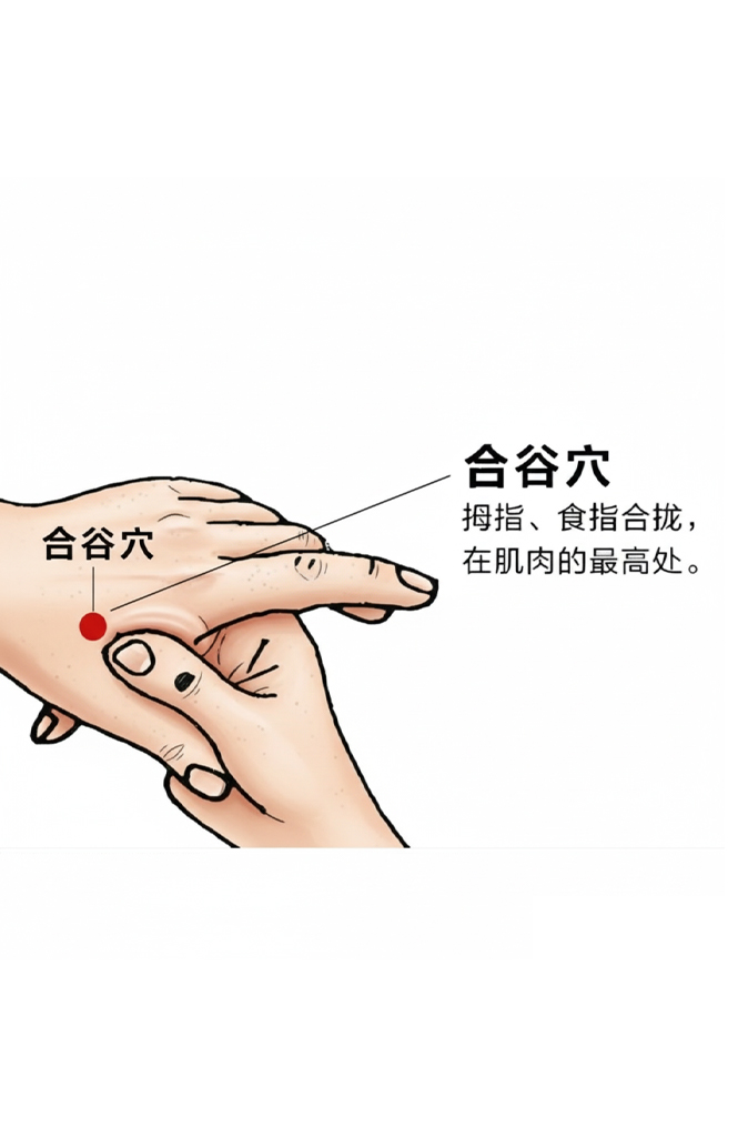 合谷穴 / LI-4 / Hegu / Joining Valley Point  / 原穴 Yuan-Source Point