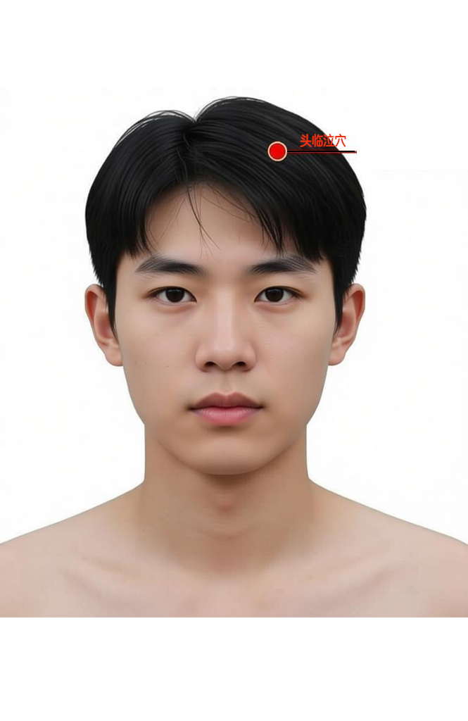 头临泣穴 / GB-15 / toulinqi / Head Linqi