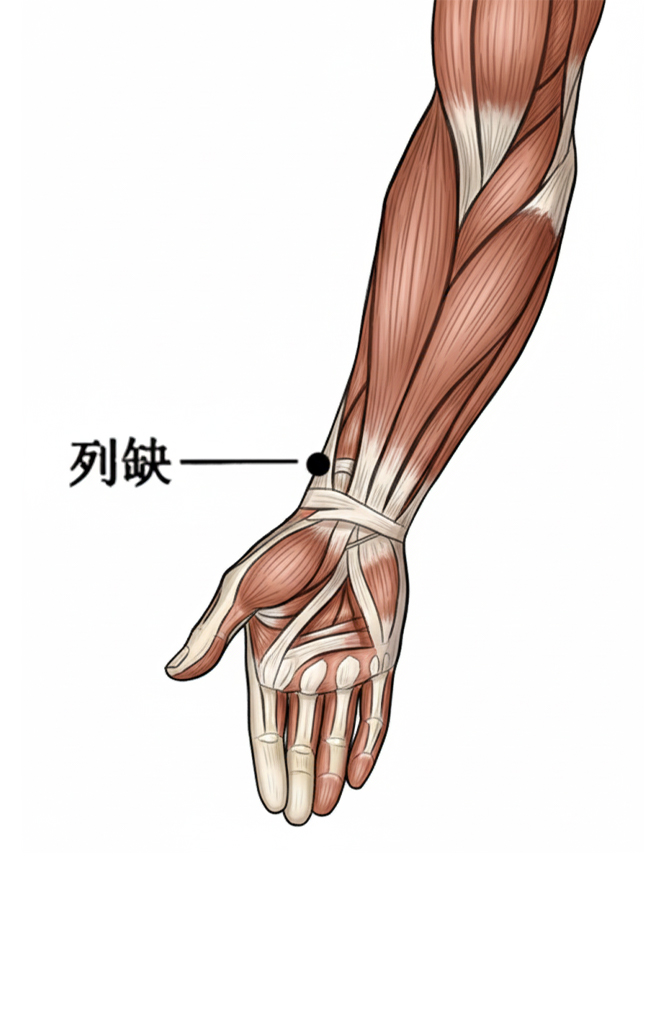 列缺穴 / LU-7 / Lieque / Broken Sequence