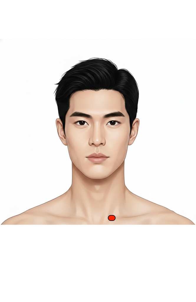 气舍穴 /  ST-11 / Qishe / Qi Abode / Qi Residence