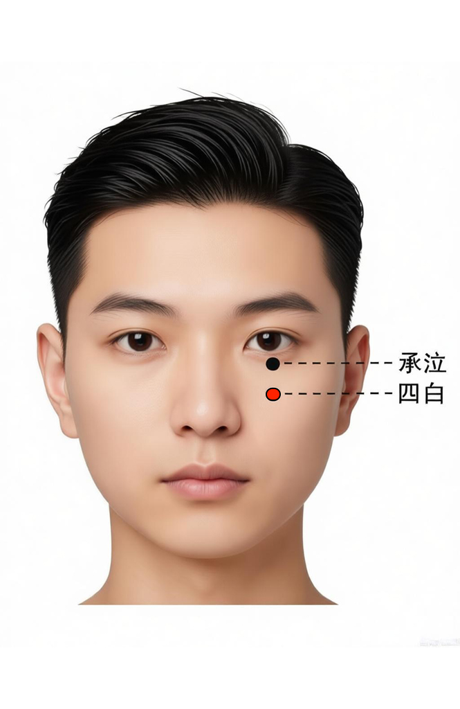 四白穴 /  ST-2 / Sibai / Four Whites